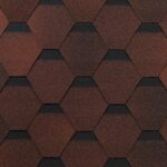 Битумная черепица Shinglas Оптима Соната Красный