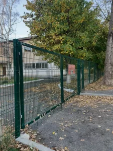 Ворота из 3D секций. Севастополь